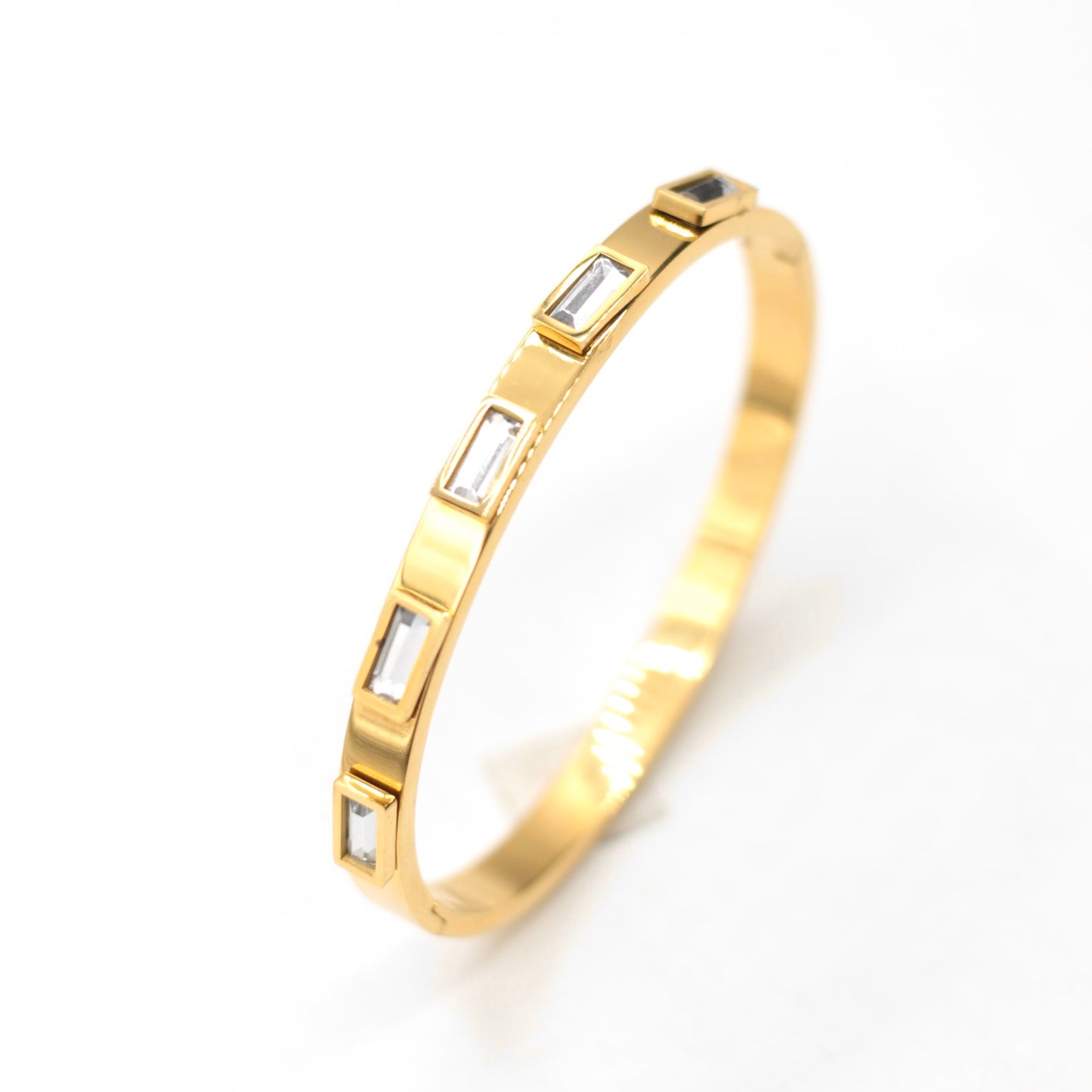 JBracelet (Stainless Steel) 18K Gold plated Anti Tarnish Everyday wear Bracelet -90