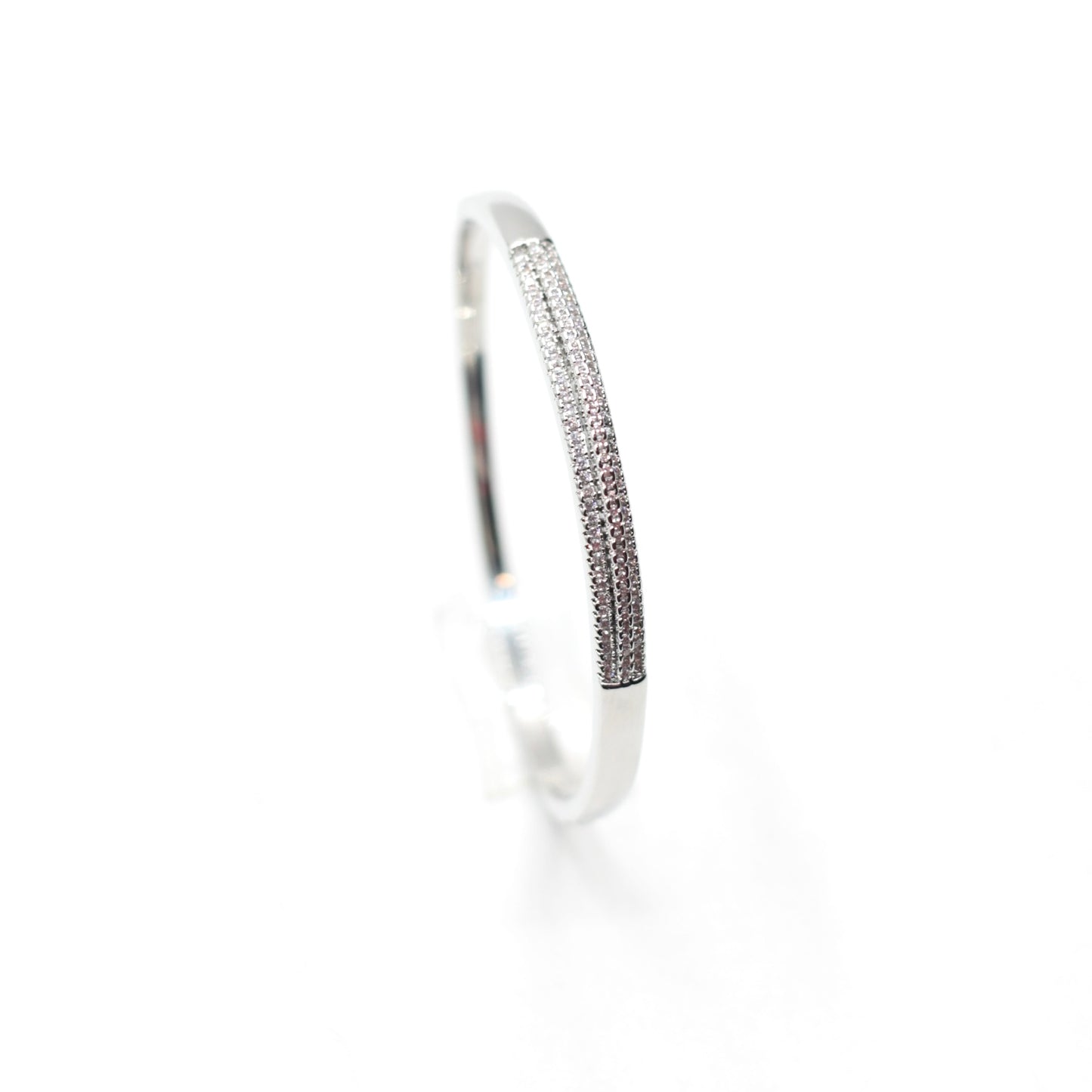 JBracelet (Cubic Zirconia)- Non Tarnish - 24K Gold plated Anti Tarnish Everyday wear Bracelet-113