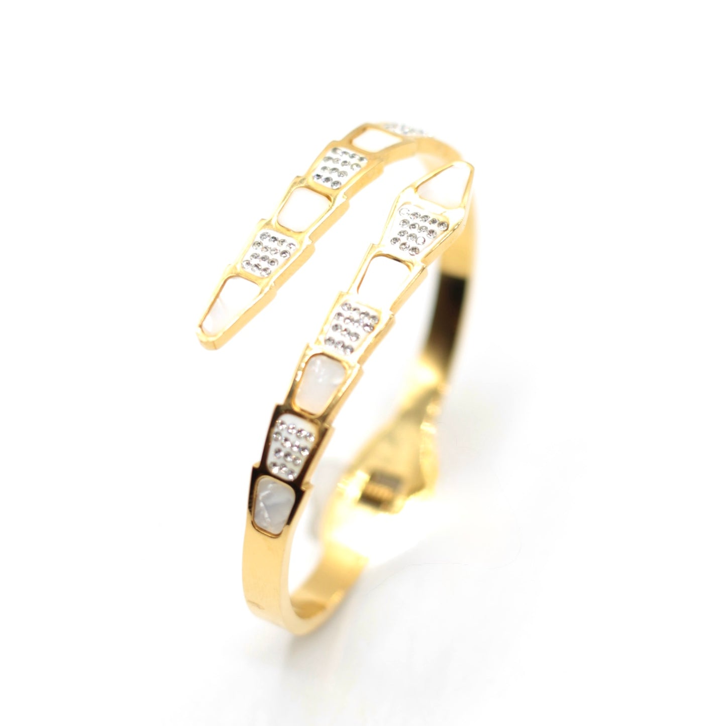JBracelet- Non Tarnish - 24K Gold plated Anti Tarnish Everyday wear Bracelet- 104