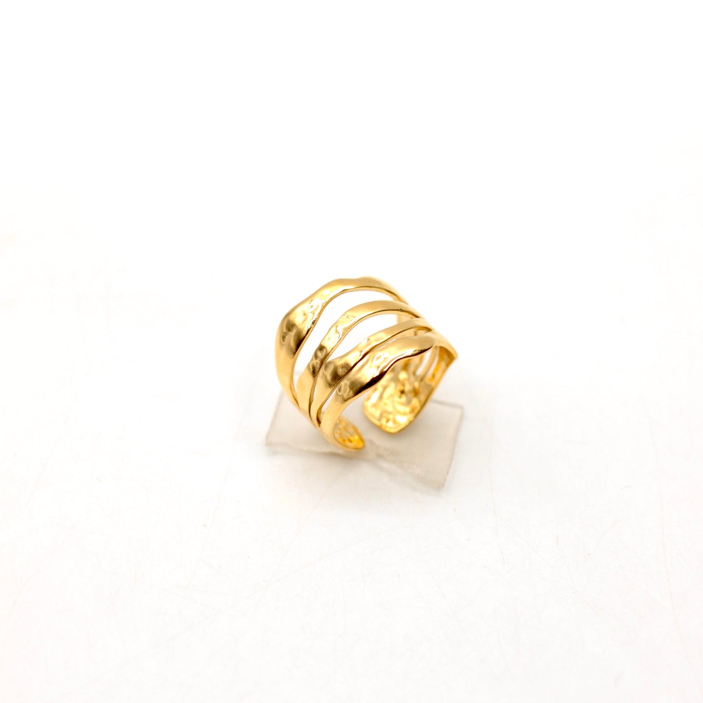JRing-(4K Gold Plated)-AntiTarnish/HypoAllergic 411
