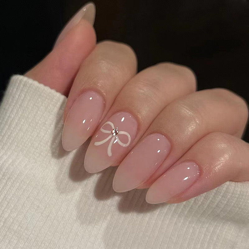 3D stoned Nails-860- FREE Nail-kit included with this Nails pack-CL