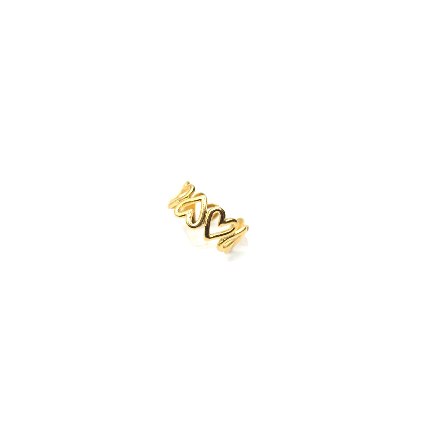 JRing-(4K Gold Plated)-AntiTarnish/HypoAllergic - 415