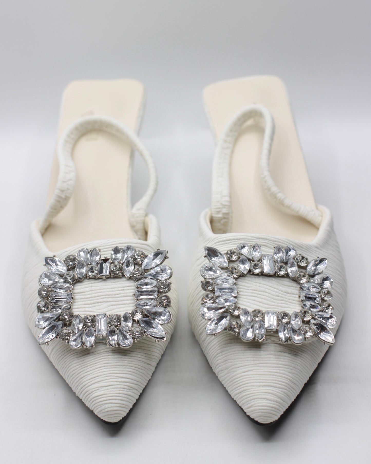 Starlight Spark White Heels
