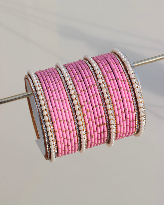 Bangle Bae Set- Barbie Pink