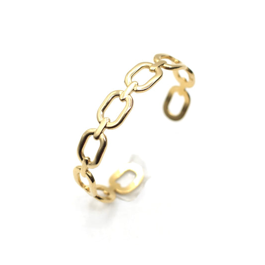 JBracelet- Non Tarnish - 24K Gold plated Anti Tarnish Everyday wear Bracelet- 358
