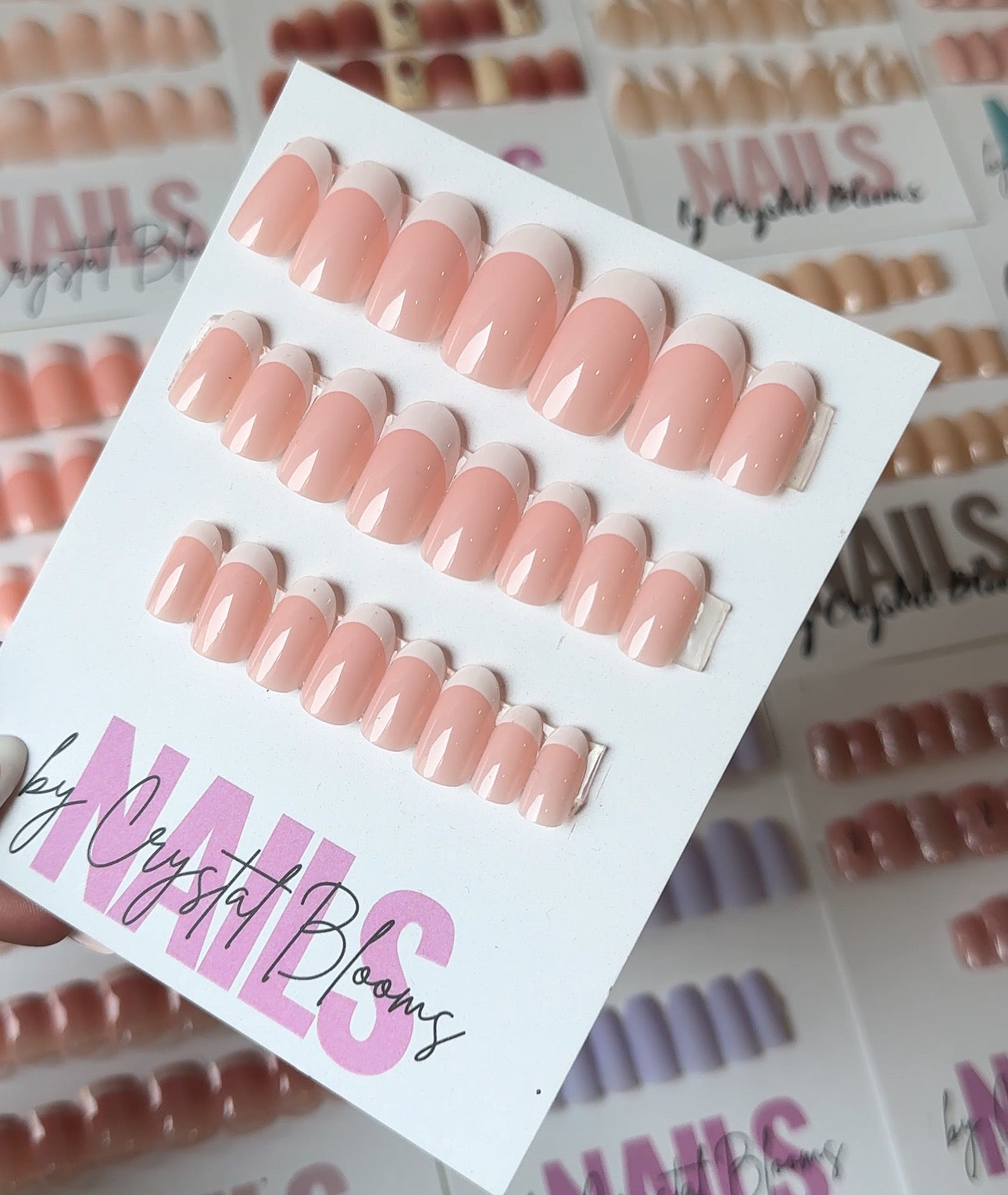 Fake Nails-030 -FREE Nail-kit included with this Nails pack-CL