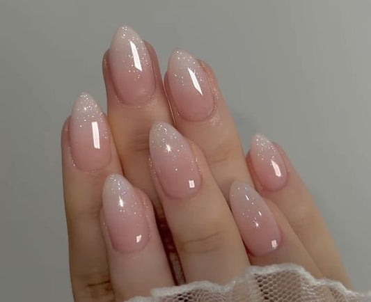 Ombre Shimmer Nails -879-Free 24 pc Sticker Sheet included