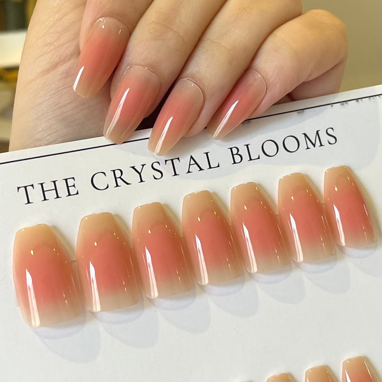 Nails-4148-Almond nails- Free 24pc Sticker Sheet included