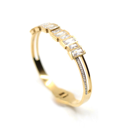 JBracelet (Stainless Steel) 18K Gold plated Anti Tarnish Everyday wear Bracelet -94