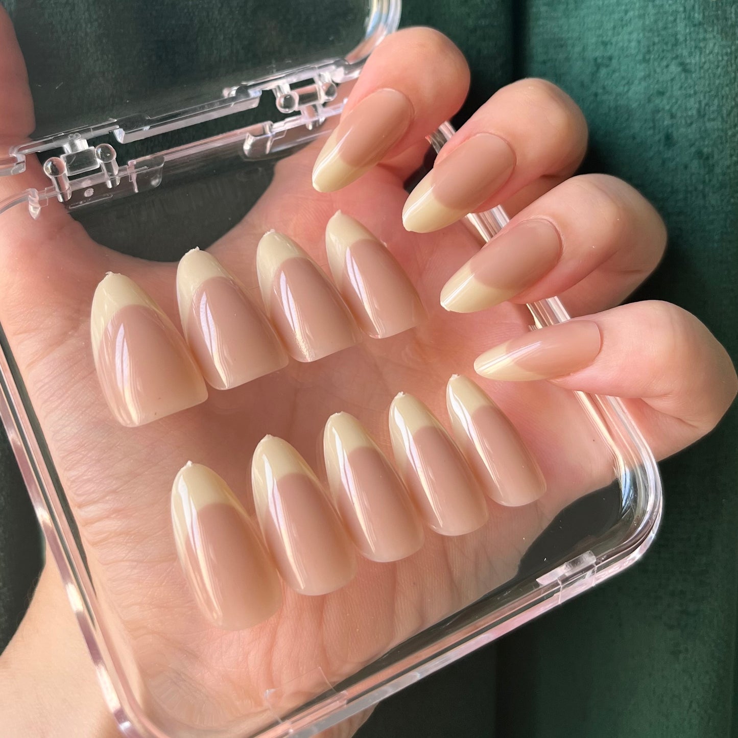PREMIUM cat-eye Nails-23465-Free 24pc Sticker Sheet included