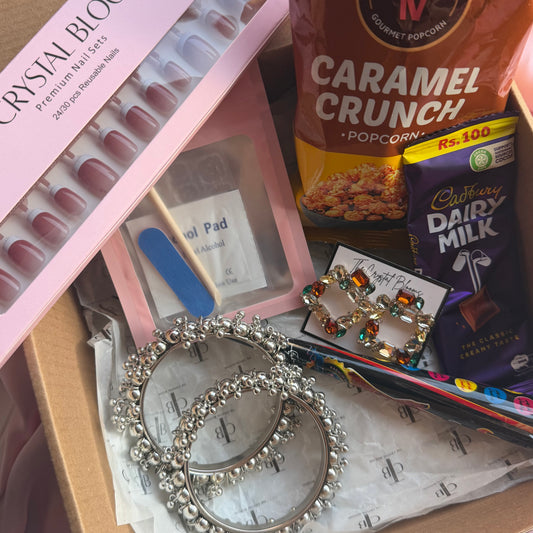 Eid Box - All products included- Brown with Antique Bangles