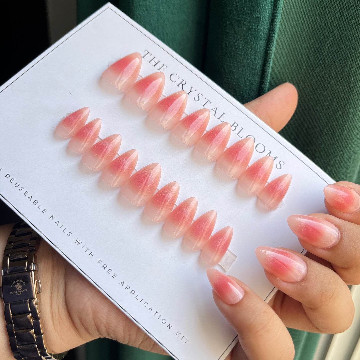 Reflective Cat-eye Nails -1988-Free 24 -pc Sticker Sheet  included