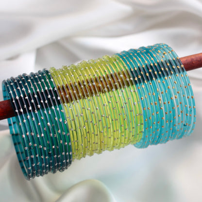 (Choose colour) Aiyna- Viral Handmade Glass Bangles