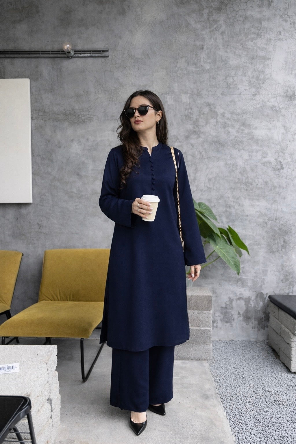 Sapphire Serenity - 2 pc Stitched