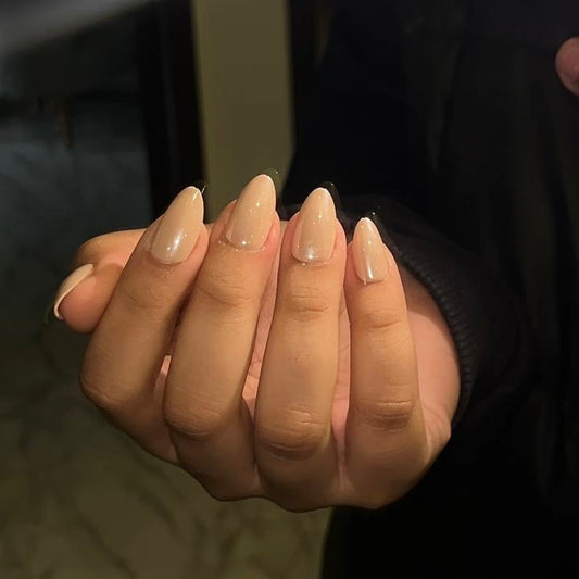 [PREMIUM] Handmade Chrome Nails-801- Free 24 pc Sticker Sheet  included