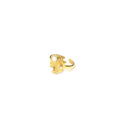 JRing-(4K Gold Plated)-AntiTarnish/HypoAllergic - 403