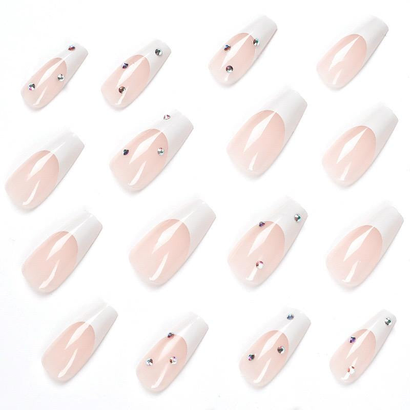 3D diamante Nails-252- FREE Nail-kit included with this Nails pack-CL