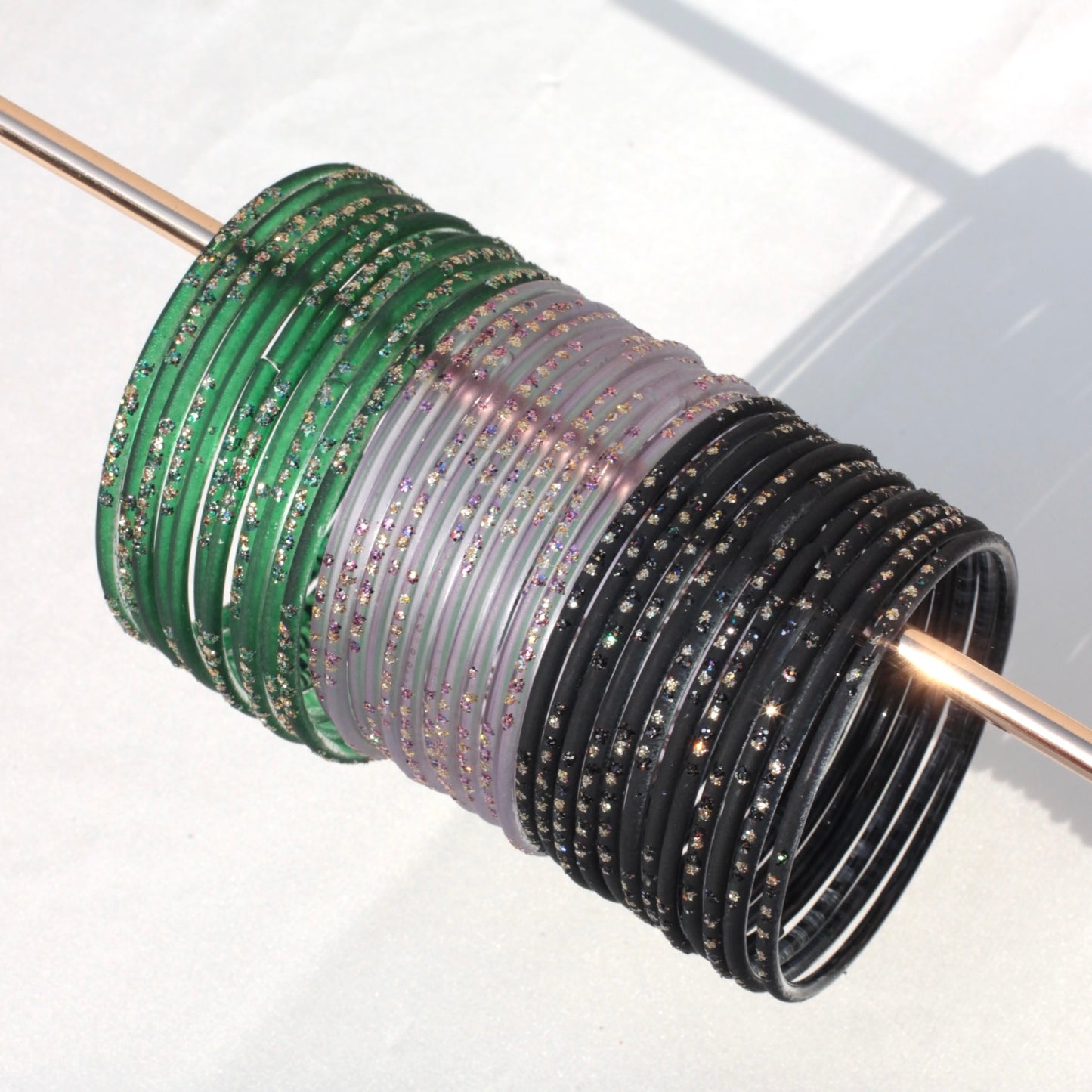 (Choose colour) Jellin- Viral Handmade Glass Bangles