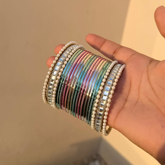 Reya Bangle Set - Multi