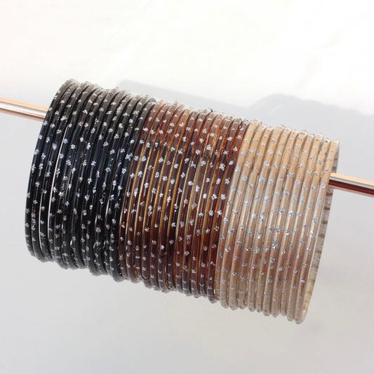 (Choose colour) Aiyna- Viral Handmade Glass Bangles-11
