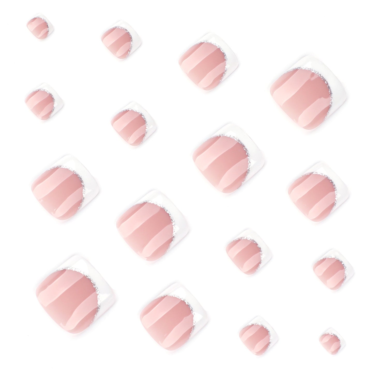 [PREMIUM] Glitter Nails-4247- Free 24pc Sticker Sheet  included