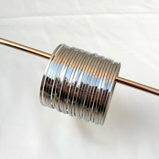 Antique Bangles - 24 bangles-Silver