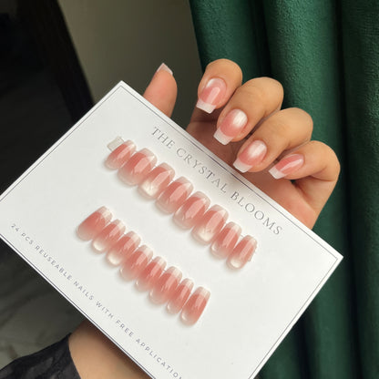 Nails-2216-Almond nails- Free 24pc Sticker Sheet included