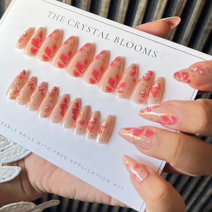 [Premium]  Nails-3734- Free 24-pc Sticker Sheet  included