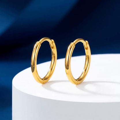 Opulent Shine Stud Earrings (N208) - Size: 21 mm