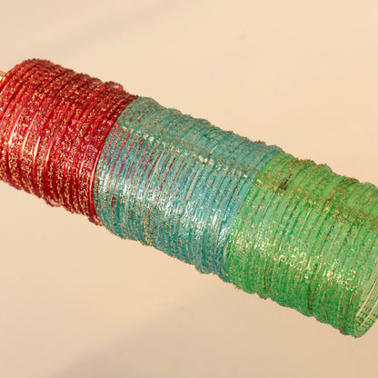 (Choose colour) Rains- Viral Handmade Glass Bangles