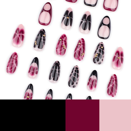 [PREMIUM]3D Nails-3696- Free 24pc Sticker Sheet  included