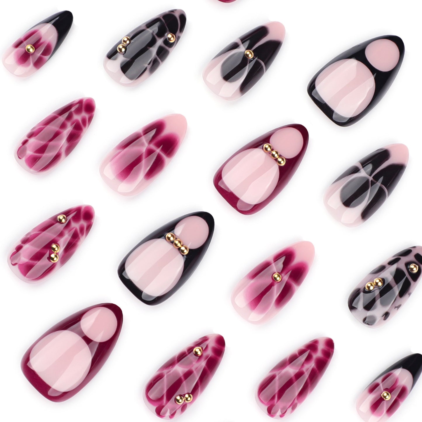 [PREMIUM]3D Nails-3696- Free 24pc Sticker Sheet  included