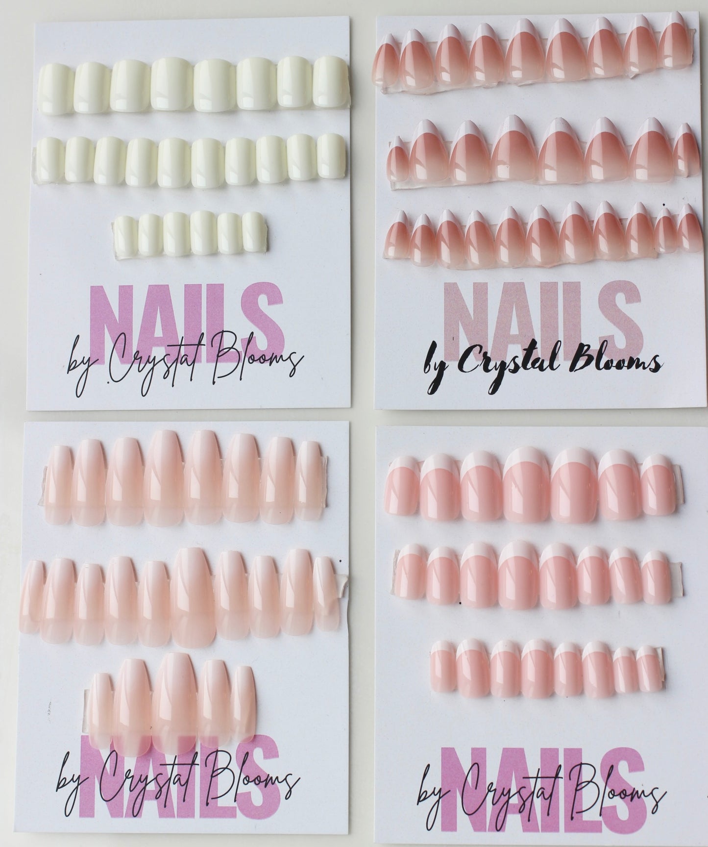 Pack of 4 Nail Packs