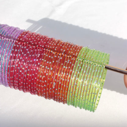 (Choose colour) Aiyna- Viral Handmade Glass Bangles