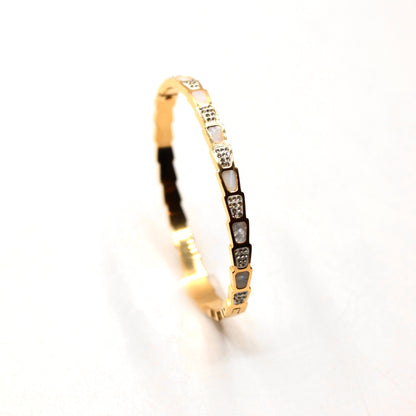 JBracelet- Non Tarnish - 24K Gold plated Anti Tarnish Everyday wear Bracelet-93