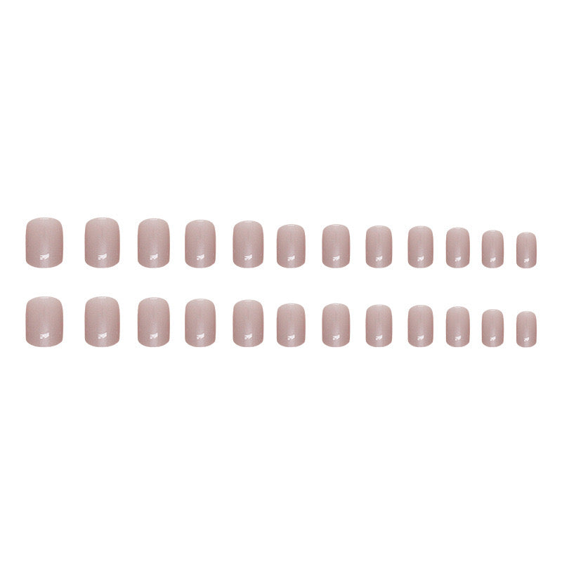 Nails-1256 -Medium Length Almond nails- Free stickers included