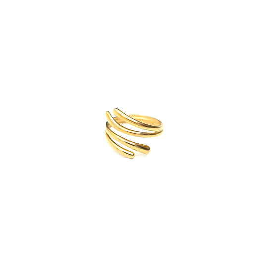 JRing-(4K Gold Plated)-AntiTarnish/HypoAllergic - 404