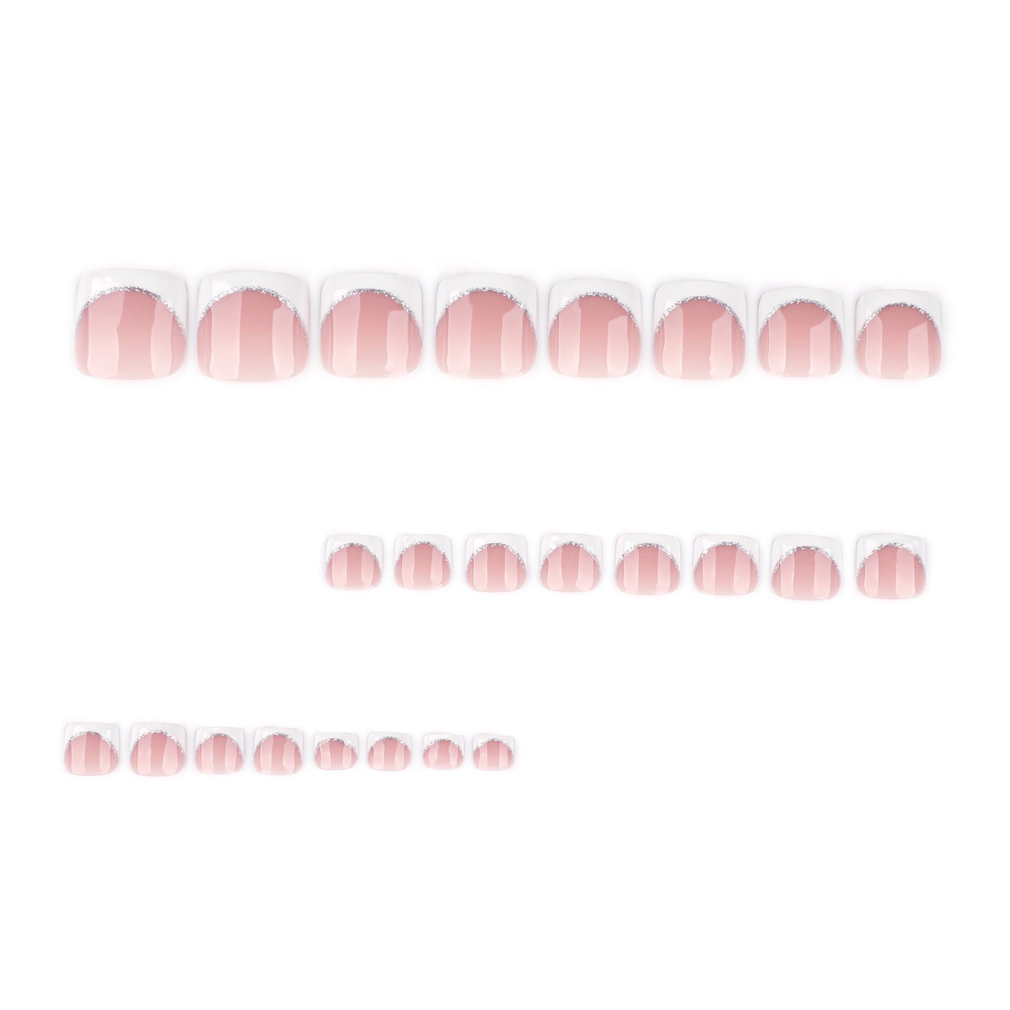 [PREMIUM] Glitter Nails-4247- Free 24pc Sticker Sheet  included