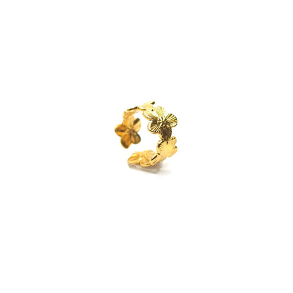 JRing-(4K Gold Plated)-AntiTarnish/HypoAllergic - 416