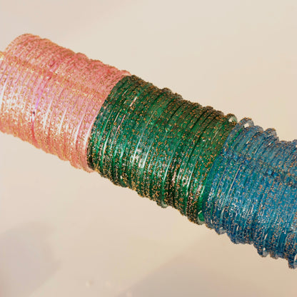 (Choose colour) Rains- Viral Handmade Glass Bangles