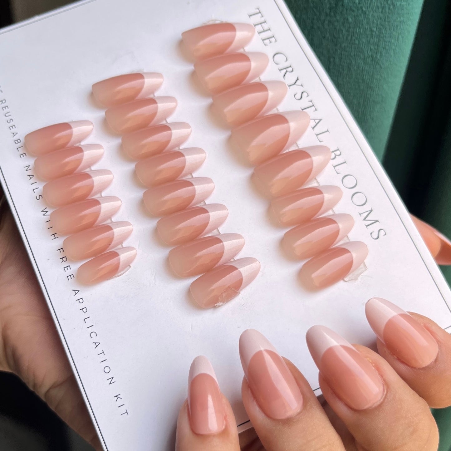 French Nails-428- Free 24 pc Sticker Sheet  included