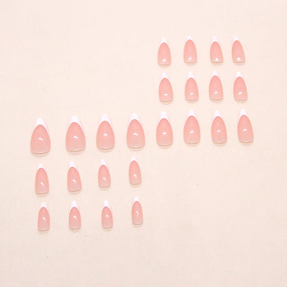Nails-1932-Medium Length Almond nails- Free 4 pc nail kit included