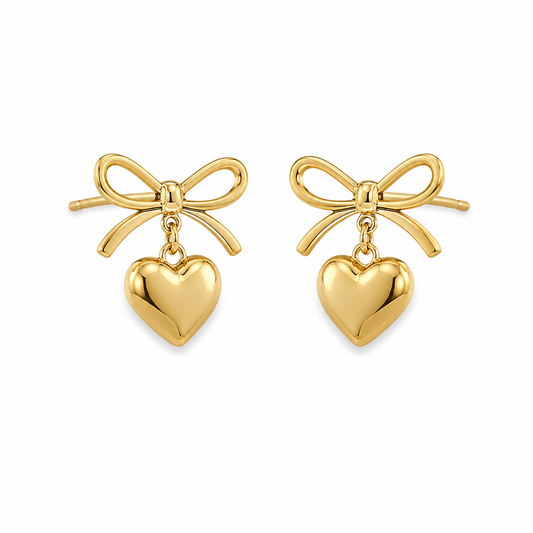 Opal Glow Stud Earrings (N229)