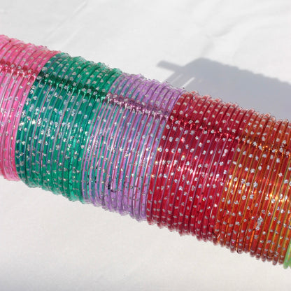 (Choose colour) Aiyna- Viral Handmade Glass Bangles