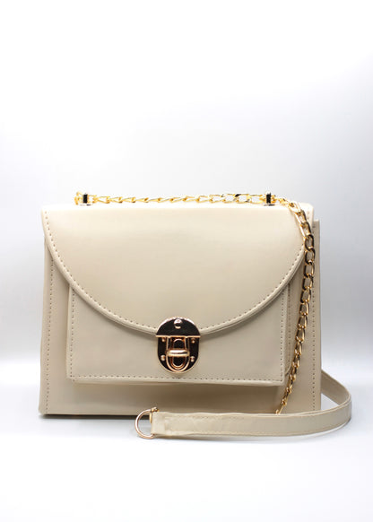 Nova -Charm Chain Bag- Beige