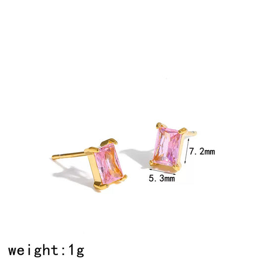 Maison Éclat Stud Earrings (N234)