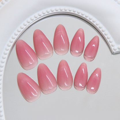 Reflective cat-eye Nails -2076- Free 24-pc Sticker Sheet included
