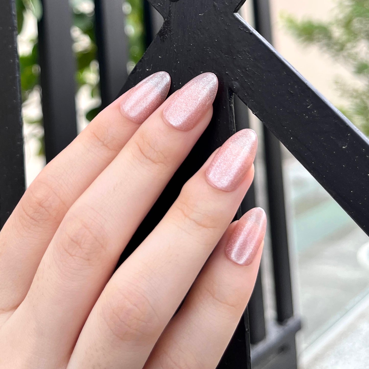 [PREMIUM] Handmade Cat-eye Shimmer Nails - 892- Free 4 pc nail kit included