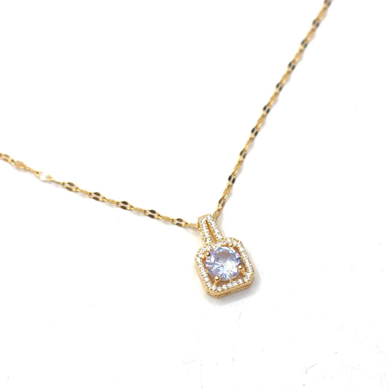 JNecklace (4K Gold Plated)-AntiTarnish/HypoAllergic -201