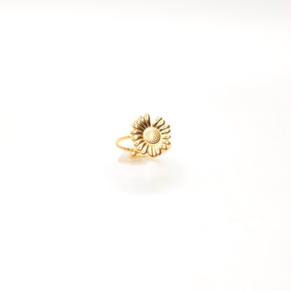 JRing-(4K Gold Plated)-AntiTarnish/HypoAllergic- (ADJUSTABLE SIZE)